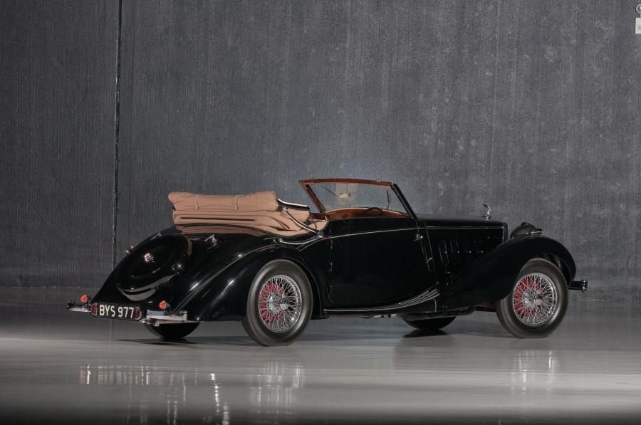  MG SA Tickford Drophead Coupe 1938 года  (фото 6 из 6)